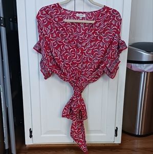 Max Studio Wrap Blouse